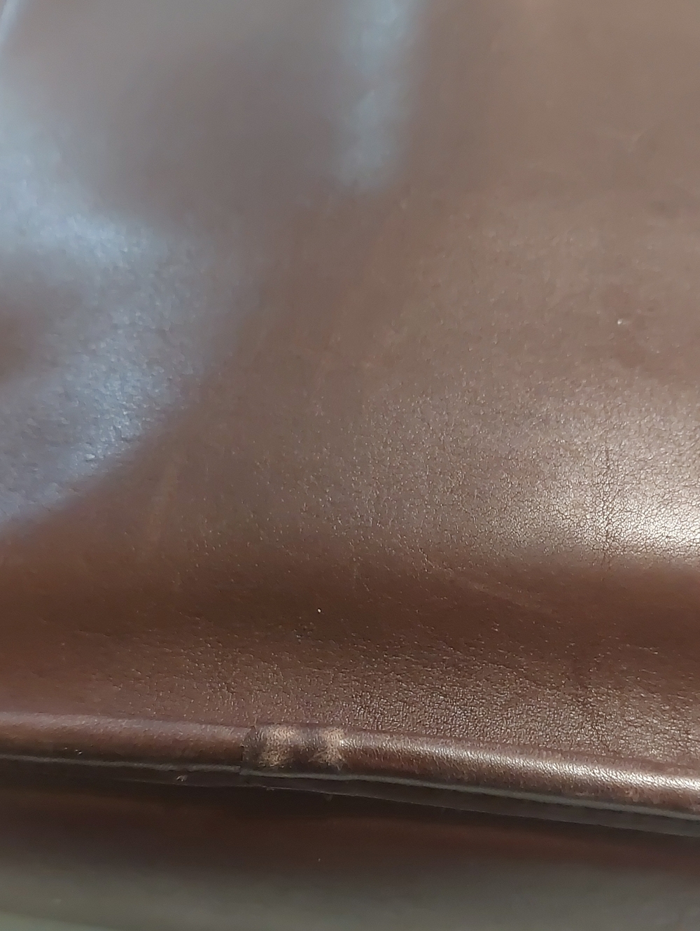 Coach Dark Brown Leather Bucket Crossbody Bag 9060 - Picture 5 of 11